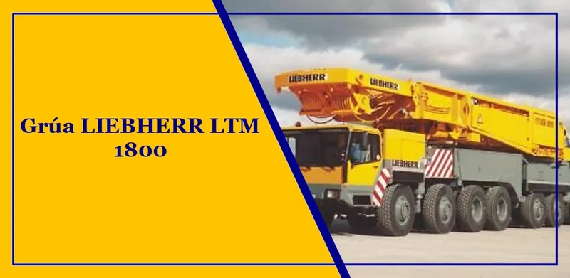 Grúa LIEBHERR LTM 1800
