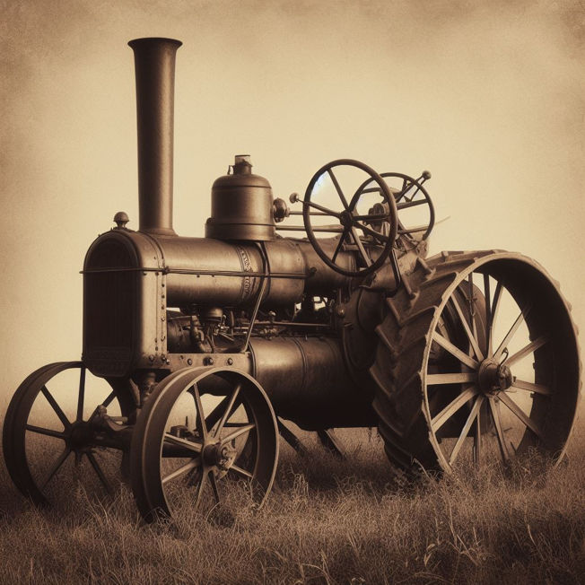 Tractor antiguo